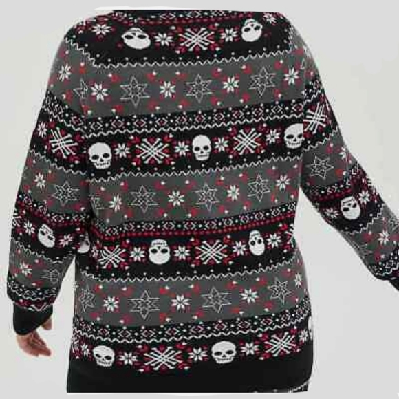 🖤Torrid Skull Sweater - Picture 3 of 4